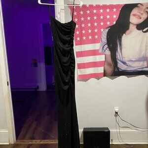 Lovely Day Black Backless Dress